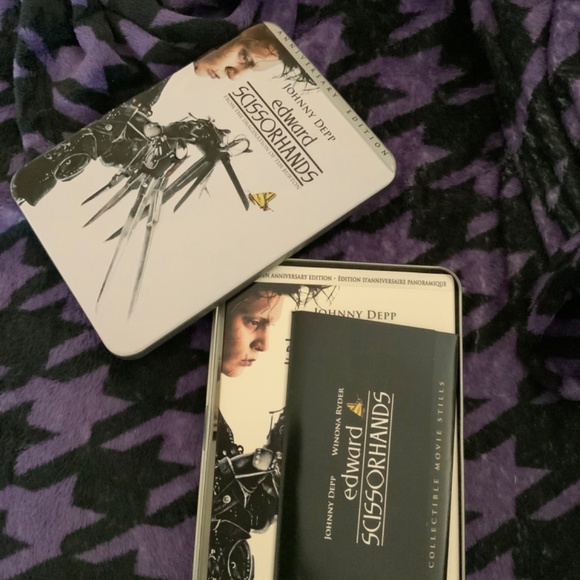 Tim Burton Edward Scissorhands dvd tin box anniversary edition - Picture 2 of 2